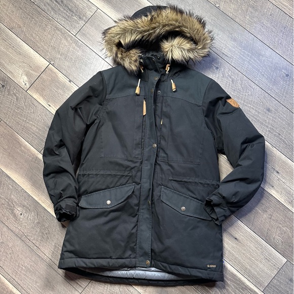 Fjallraven Jackets & Blazers - Fjallraven Black Singi Down Hooded Jacket